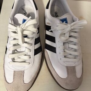 Adidas Samba OG Athletic Shoe - Cloud White / Core Black / Gum